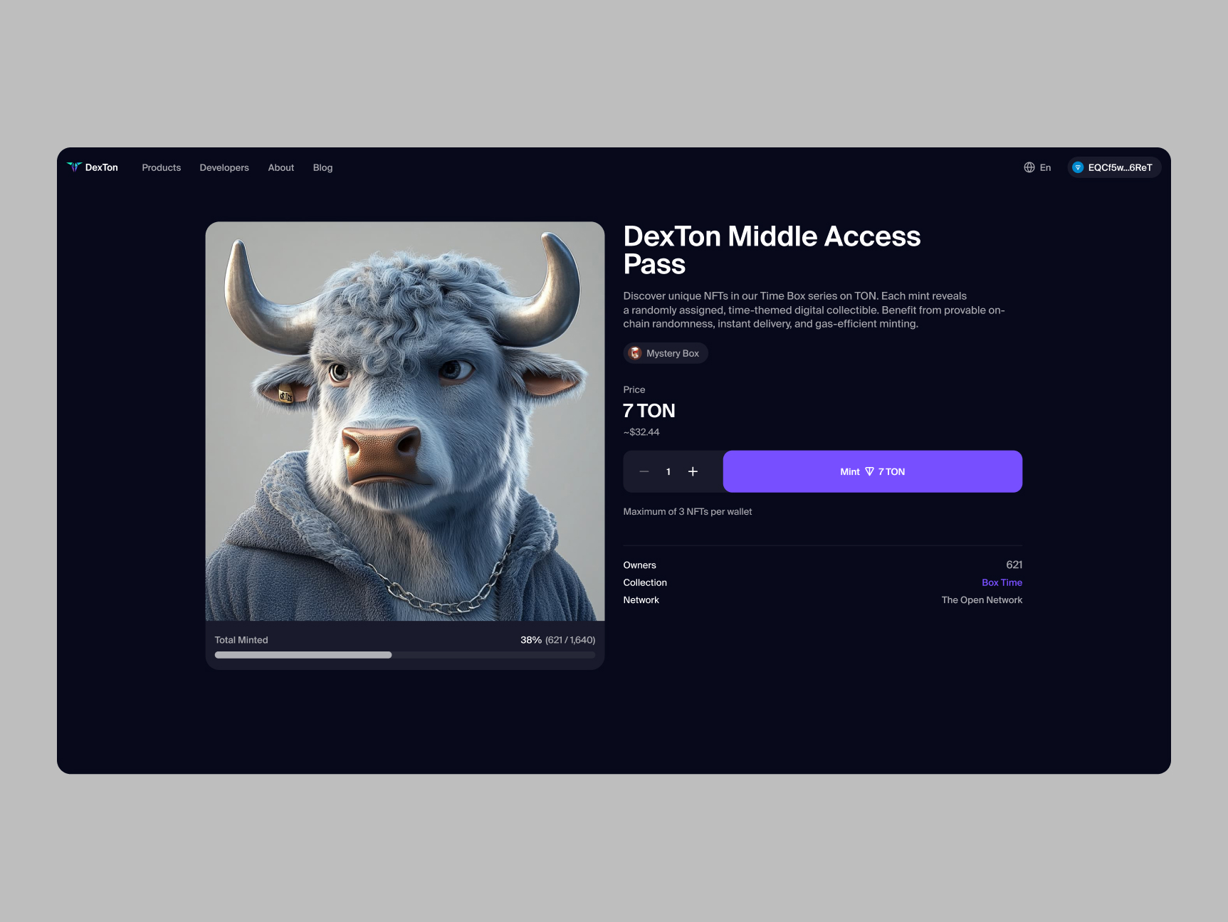 Децентрализованное приложение на блокчейне TON 3